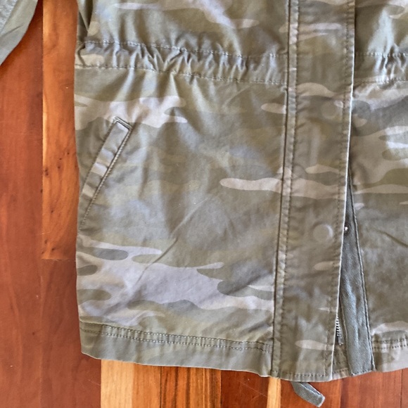NWT Style & Co Green camouflage utility jacket - Picture 9 of 16